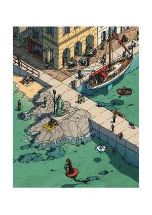 Image of Quayside - SIGNED PRINT