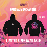 Black Two Tone Logo Hoodie