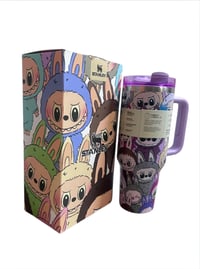 Image 2 of Labubu X Stanley™️ Limited Edition 40 Oz Tumbler | Purple