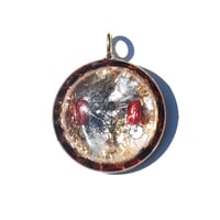 43mm Brazilian Quartz/Pearl/Garnet/Metatron's Cube - 18