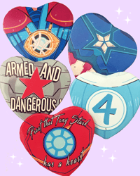 Image 1 of MARVEL BUTTONS