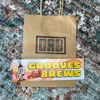 Image 3 of Broozes And Grooves - Large 10x3 Sticker Or Magnet