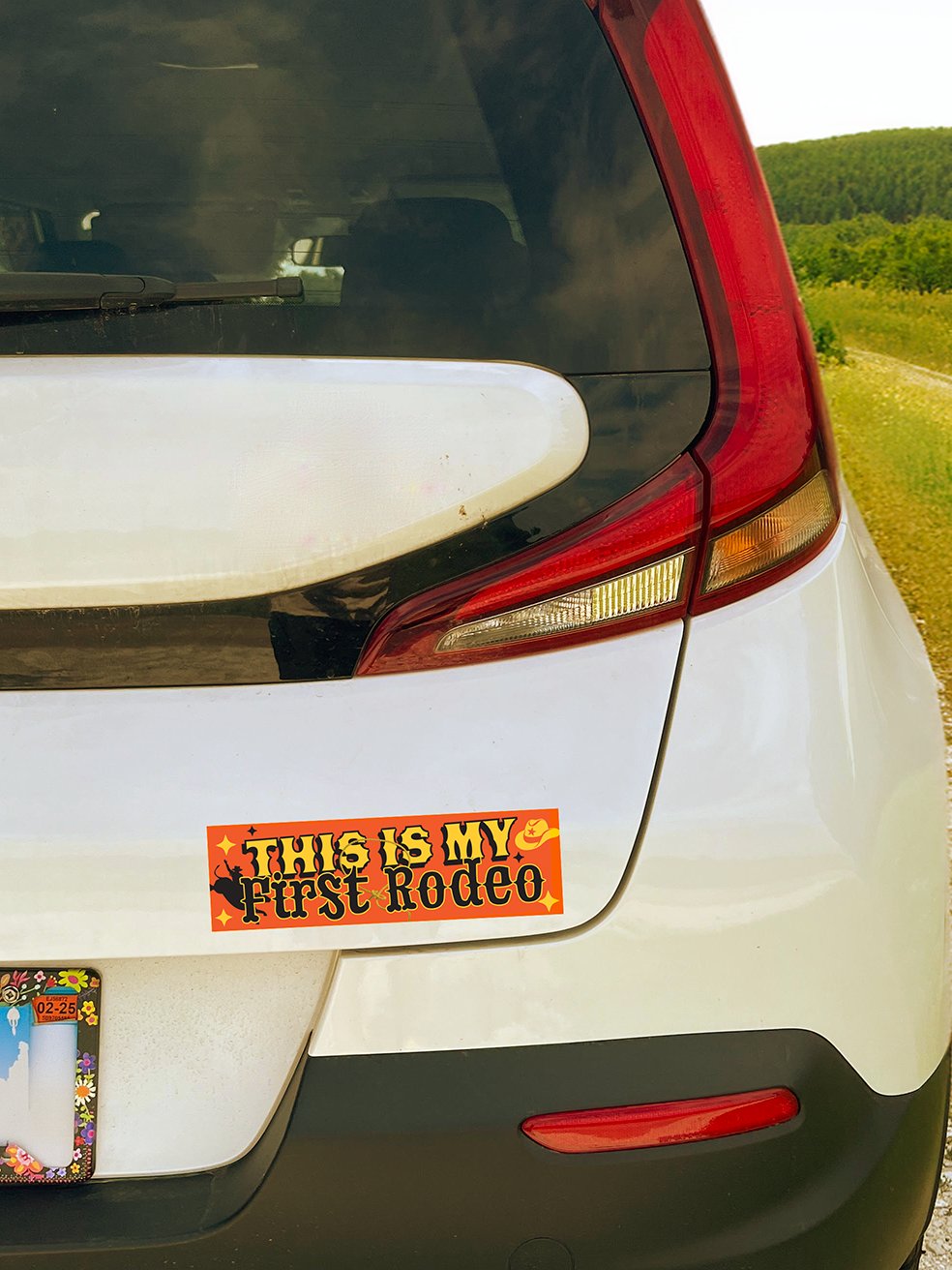 Image of This Is My First Rodeo Sticker or Magnet