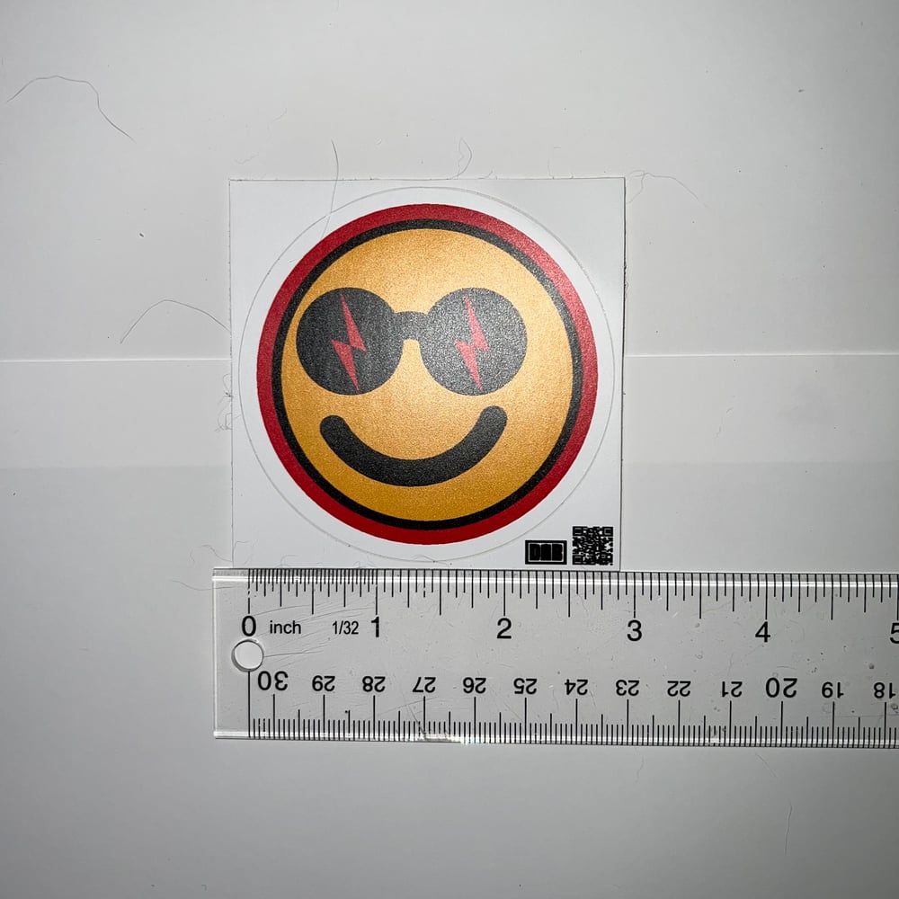 Image of Groovy Smiley 3 Inch