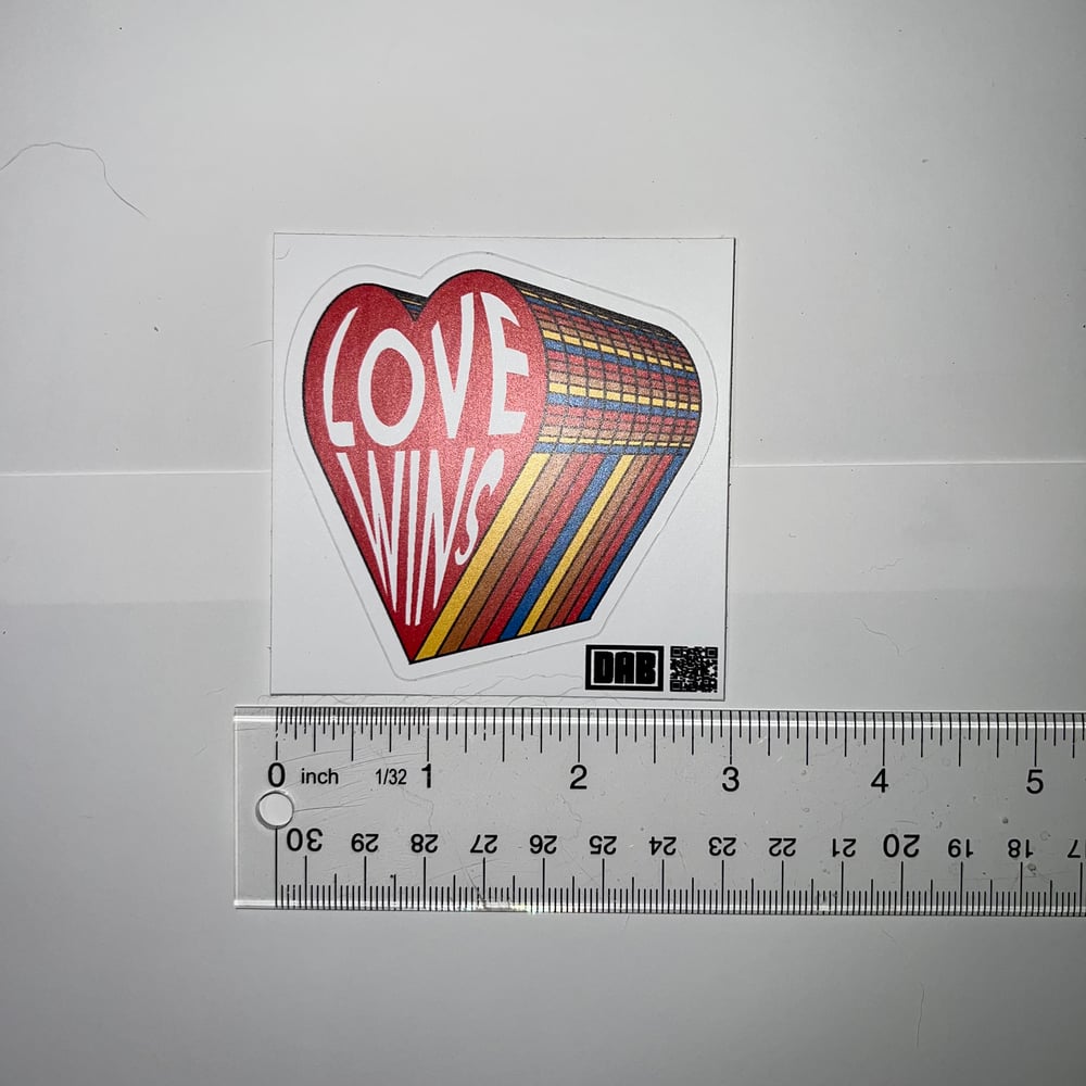Image of Love Wins 3 Inch