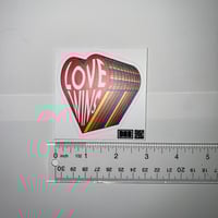 Image 3 of Love Wins Sticker
