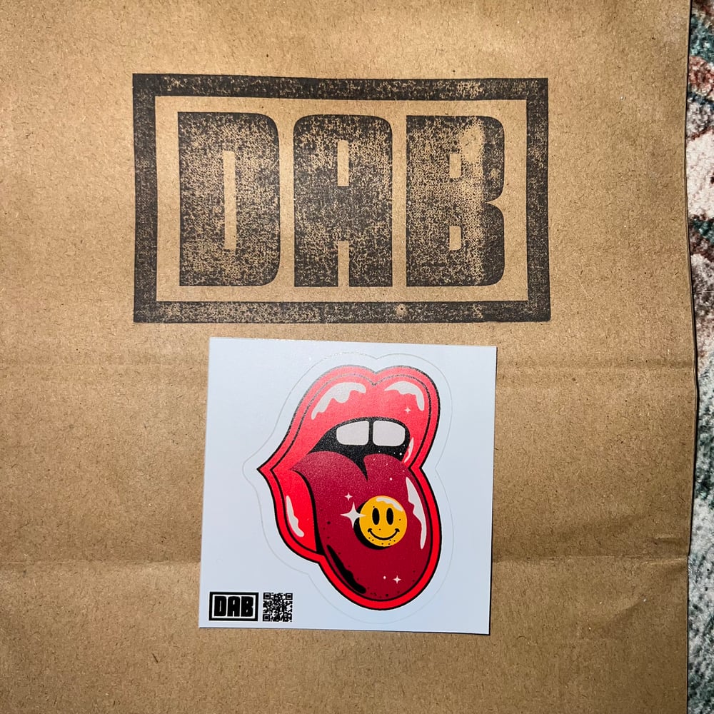 Image of Retro Tongue Trippy 3 Inch