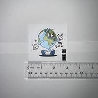 Image 3 of Whistling Earth Retro Sticker