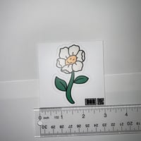 Image 3 of Happy Flower Retro Sticker