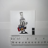 Image 3 of Booze and Grooves Sticker