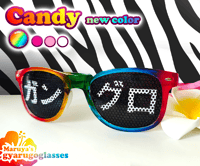 Image 1 of Gyarugo Sunglasses | Rainbow Candy Ver.