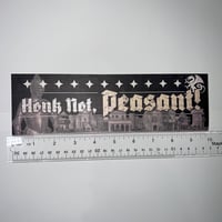 Image 3 of Honk Not, Peasant Bumper Sticker - Funny Medieval DND Fantasy Car Decal