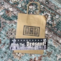 Image 4 of Honk Not, Peasant Bumper Sticker - Funny Medieval DND Fantasy Car Decal