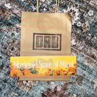 Image 3 of Marigold State of Mind Bumper Sticker - Pekin Illinois Hometown Pride Car Decal