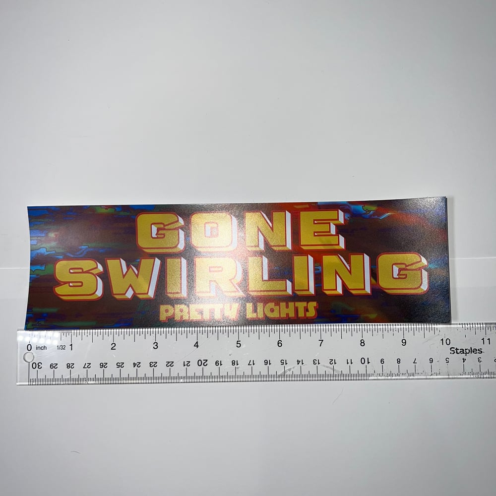 Image of Gone Swirling Bumper Sticker