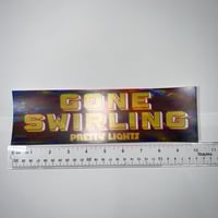 Image 3 of Gone Swirling Bumper Sticker - Pretty Lights Tribute EDM Fan Car Decal