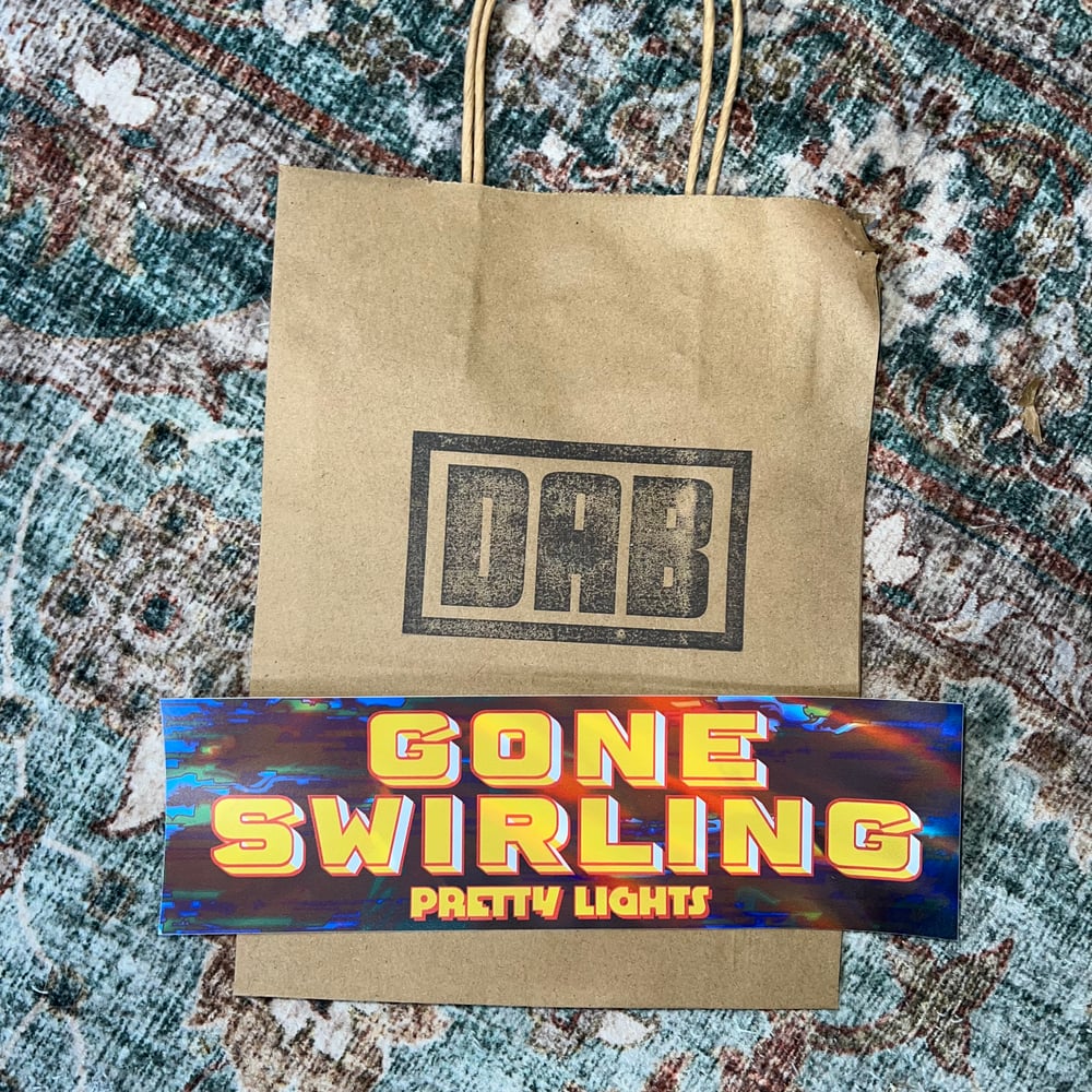 Image of Gone Swirling Bumper Sticker