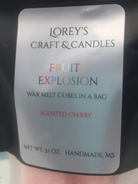 Image 2 of Wax melts in a bag (Cherry scented)