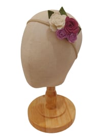 Image 2 of Handmade Felt Floral Headband-2cc5656a