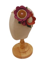 Image 2 of Handmade Felt Floral Headband