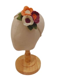 Image 2 of Handmade Felt Floral Headband-100a47da