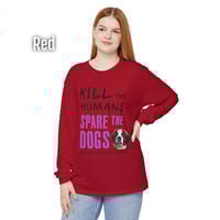 Image 13 of Spare the Dogs (St. Bernard) Long Sleeve Tee 