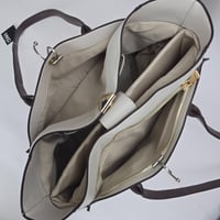 Image 8 of Inc International Concepts Abigaill Large Snake Tote - Snake Mhgny Cb