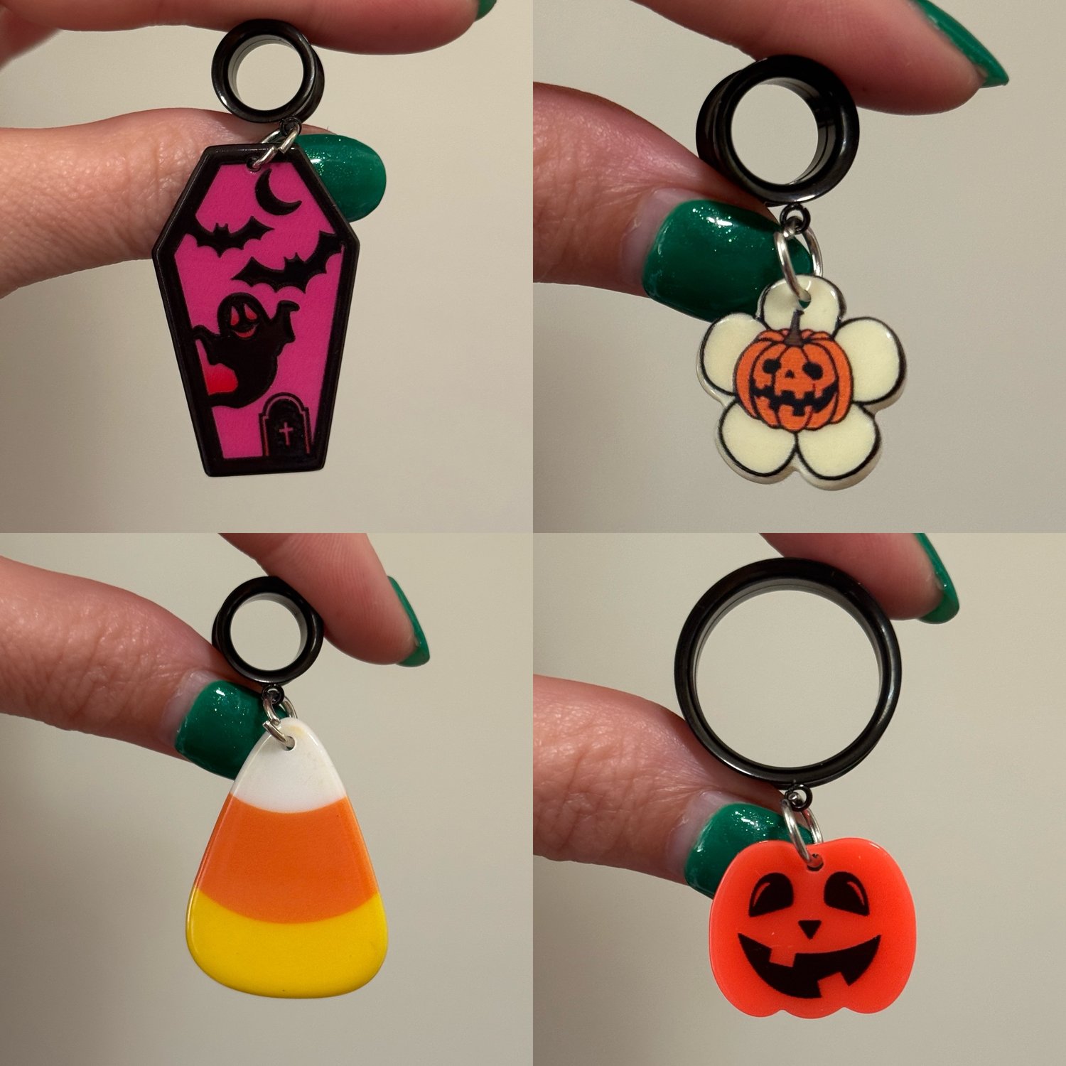 Image of Simple Halloween Dangles (4g-2")