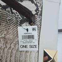 Image 11 of Inc International Concepts Abigaill Large Snake Tote - Snake Mhgny Cb