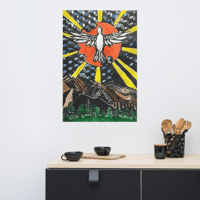 Image 3 of Bird of Peace Over Mountains