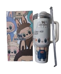 Image 2 of Labubu X Stanley™️ Limited Edition 40 Oz. Tumbler | White