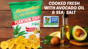 Image of Avocado Oil & Sea Salt Mariquitas Plantain Chips (5 Pack, 9oz units)