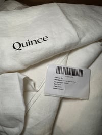 Image 2 of QUINCE- European Linen Sheet set