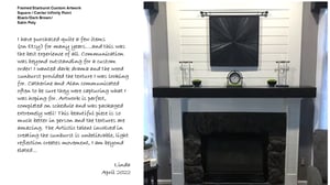 Image of Artwork Geometric Reclaimed Wood "Fragmented"