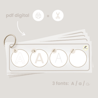 Image 2 of CLAUERS ABECEDARI / LLAVEROS ABECEDARIO