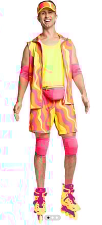 Barbie Movie Inspired Ken Roller Skating Costume