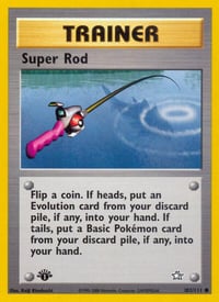 Super Rod - Neo Genesis - 1st Edition - Near Mint