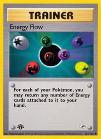 Energy Flow - Gym Heroes - 1st Edition - Near Mint