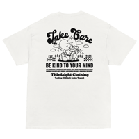 Image 2 of Take Care Black Print Tee 