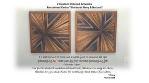 Image of Artwork Reclaimed Wood 1890s Oak Lath "Weathered Key West"