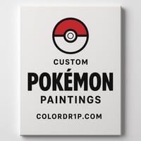 Image 1 of Custom Pokémon Paintings