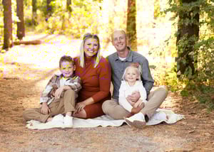 Image of Fall Family Mini Session at Jester Park