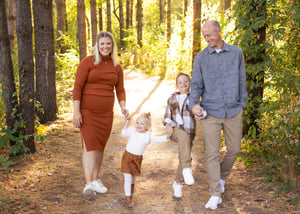Image of Fall Family Mini Session at Jester Park