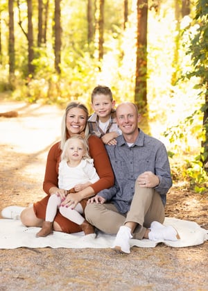 Image of Fall Family Mini Session at Jester Park
