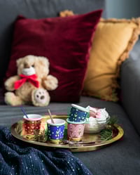 Image 1 of Magico Ricordo Espresso Cups Teddy Bear (Set 4)