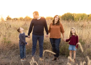 Image of Fall Family Mini Session at Brenton Arboretum