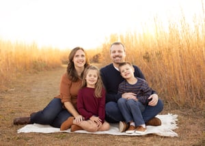 Image of Fall Family Mini Session at Brenton Arboretum