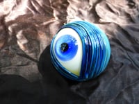 Image 2 of Big glass eye paperweight