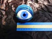 Image 4 of Big glass eye paperweight