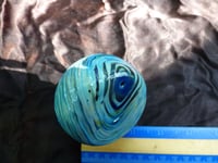 Image 5 of Big glass eye paperweight